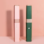 Portable Straight Curling Iron Pink