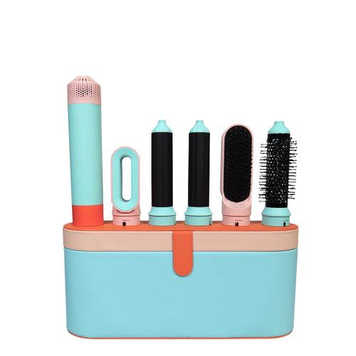 The Ultimate Set 5-in-1 hot air brush with an automatic curling