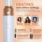 The Ultimate Set 5-in-1 hot air brush with an automatic curling
