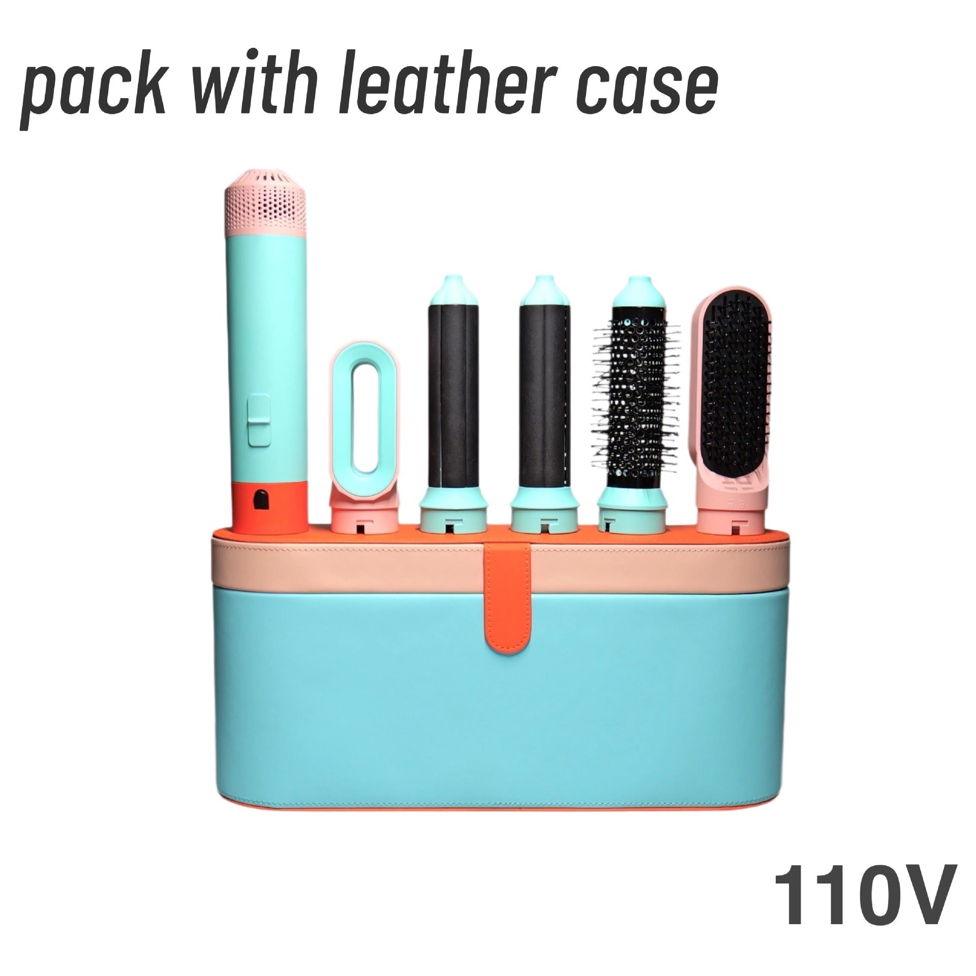 The Ultimate Set 5-in-1 hot air brush with an automatic curling