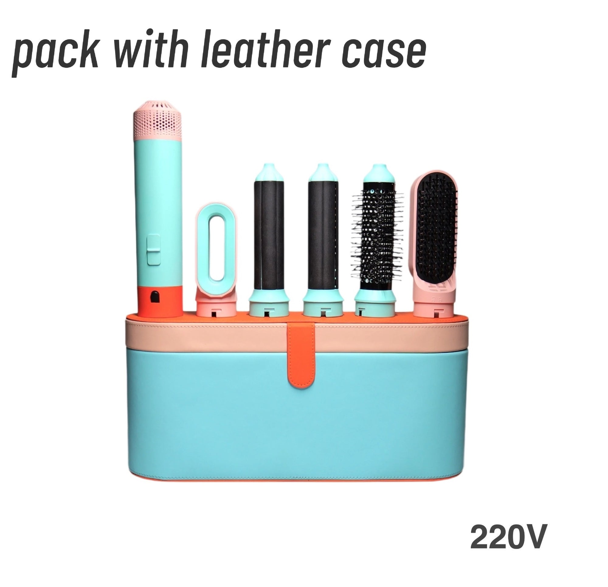 The Ultimate Set 5-in-1 hot air brush with an automatic curling